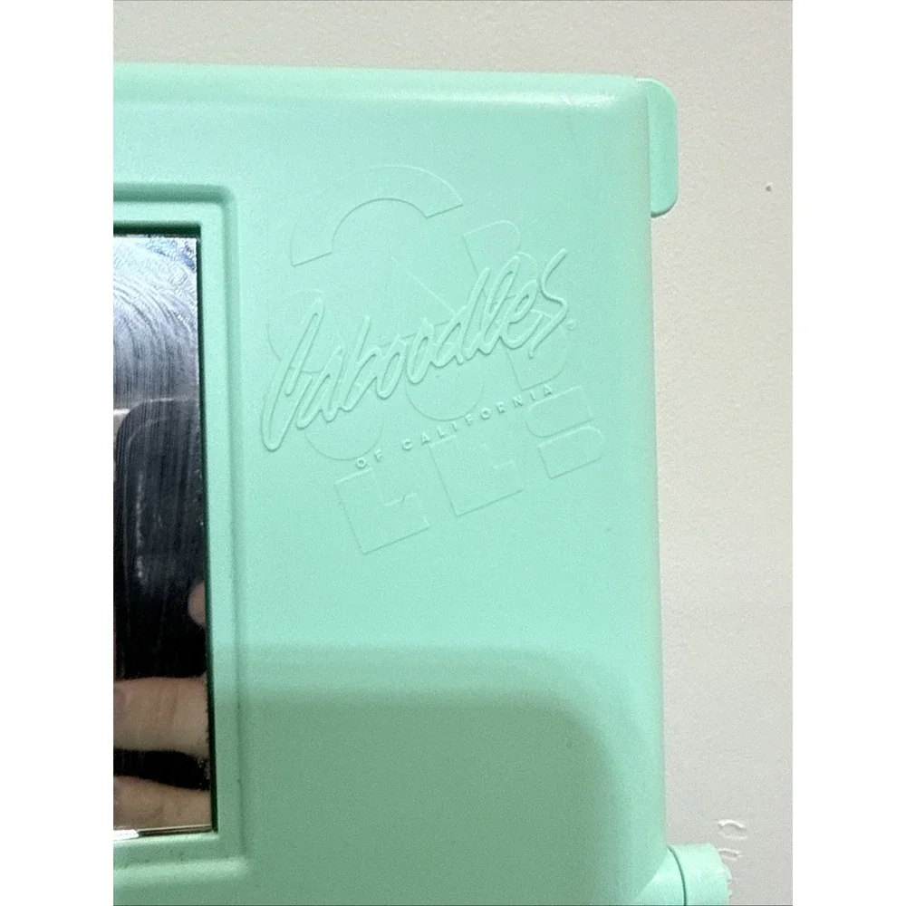 Caboodles of California Vtg Teal Large 15